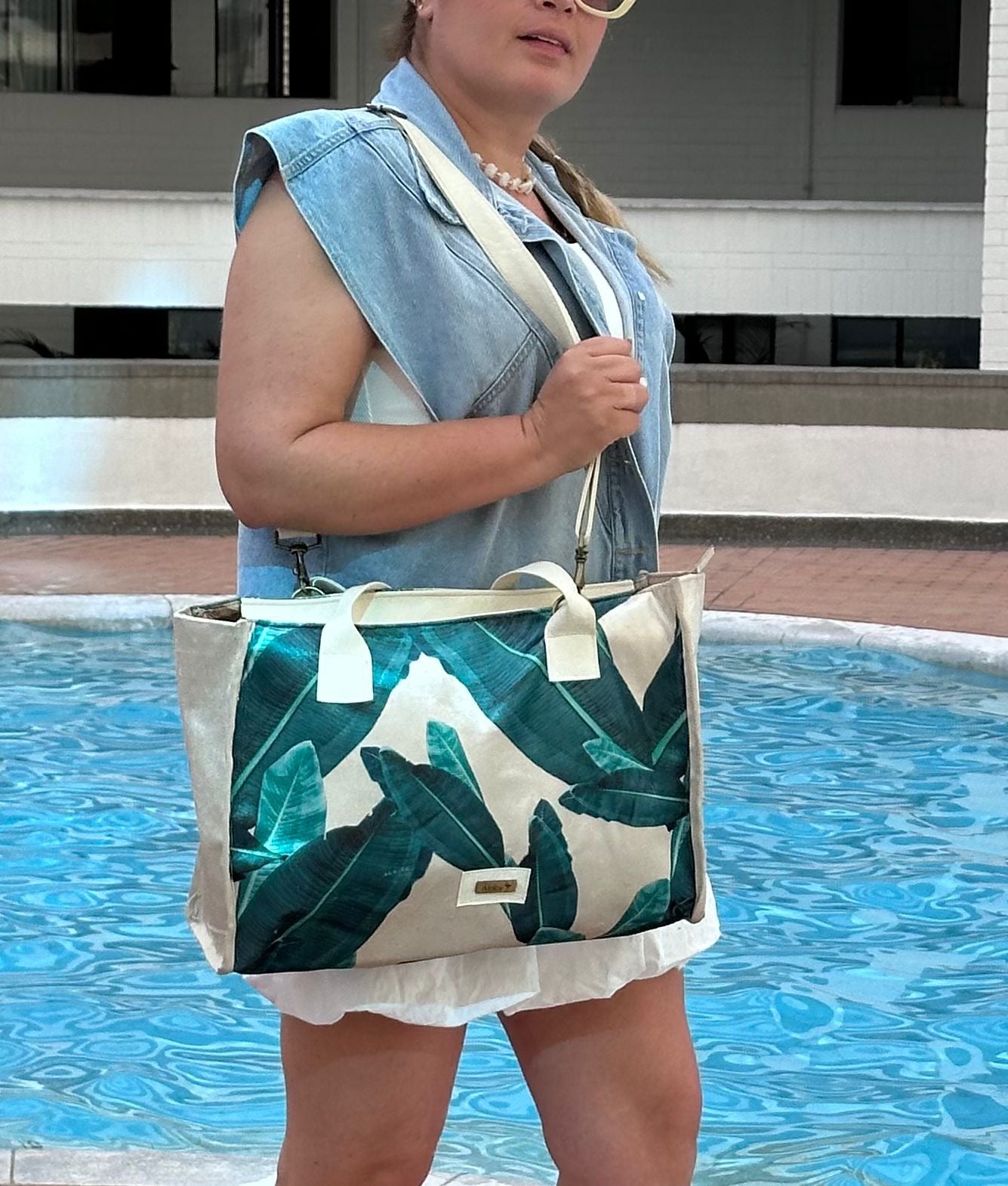 Bolso Hojas Playero