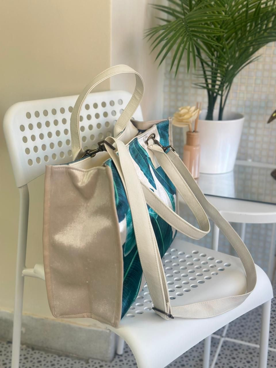 Bolso Hojas Playero