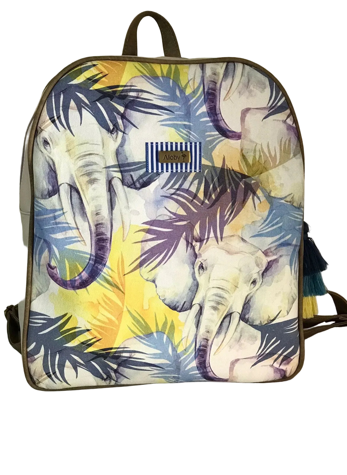 Morral estampado elefante